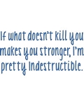 What Doesn't Kill You